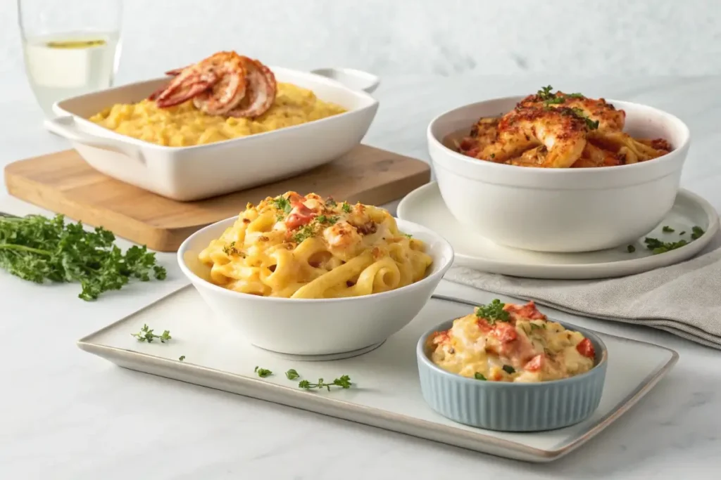 Evolution of mac and cheese recipes.