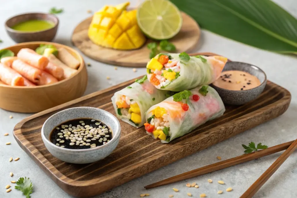 Creative Variations of Shrimp Spring Rolls